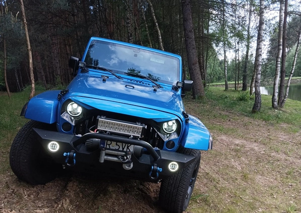 Jeep Wrangler cena 149000 przebieg: 104000, rok produkcji 2015 z Nowogard małe 781